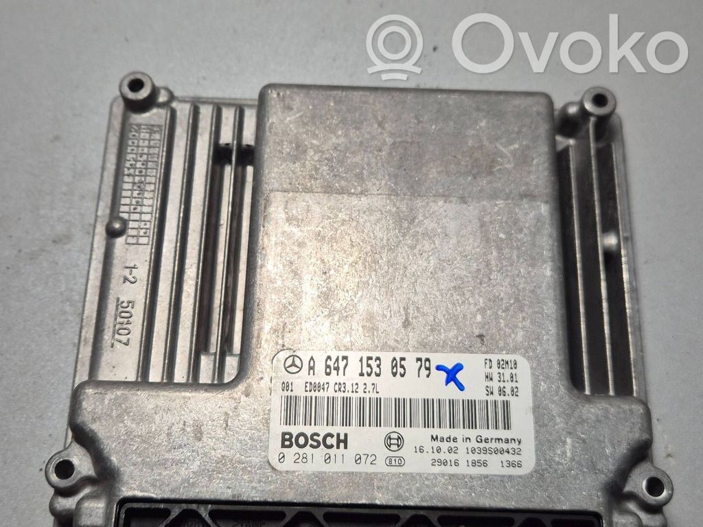 Volkswagen Polo V 6R Engine control unit/module 