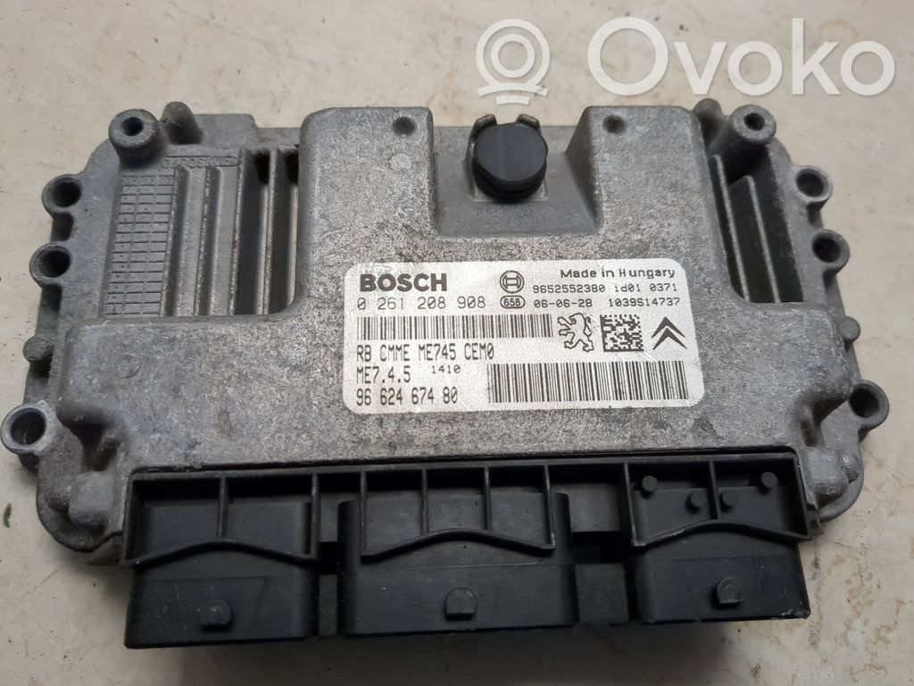 Citroen C3 Engine control unit/module 