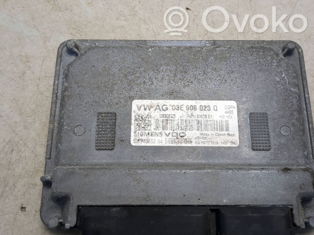 Skoda Fabia Mk2 (5J) Engine control unit/module 