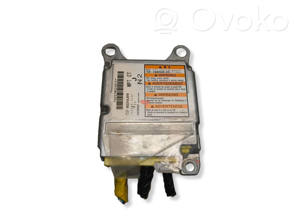 Sterownik / Moduł Airbag   98221AJ010,XP21M02681E,1503002131