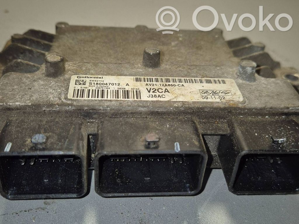 Ford Fiesta Engine control unit/module 