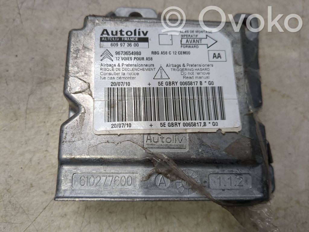 Citroen C3 Airbag control unit/module 