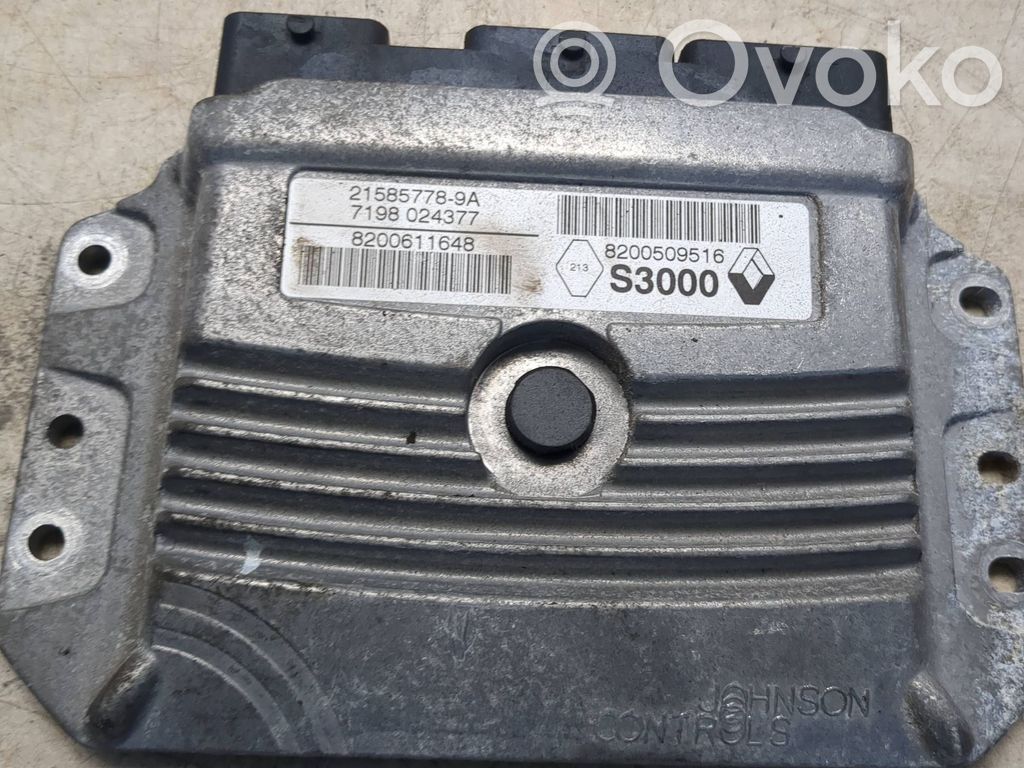 Renault Megane II Engine control unit/module 