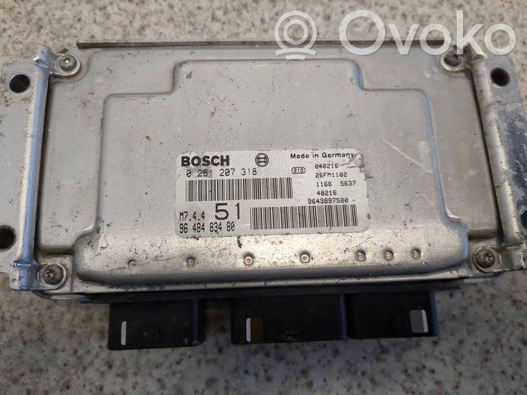 Citroen C4 I Picasso Engine control unit/module 