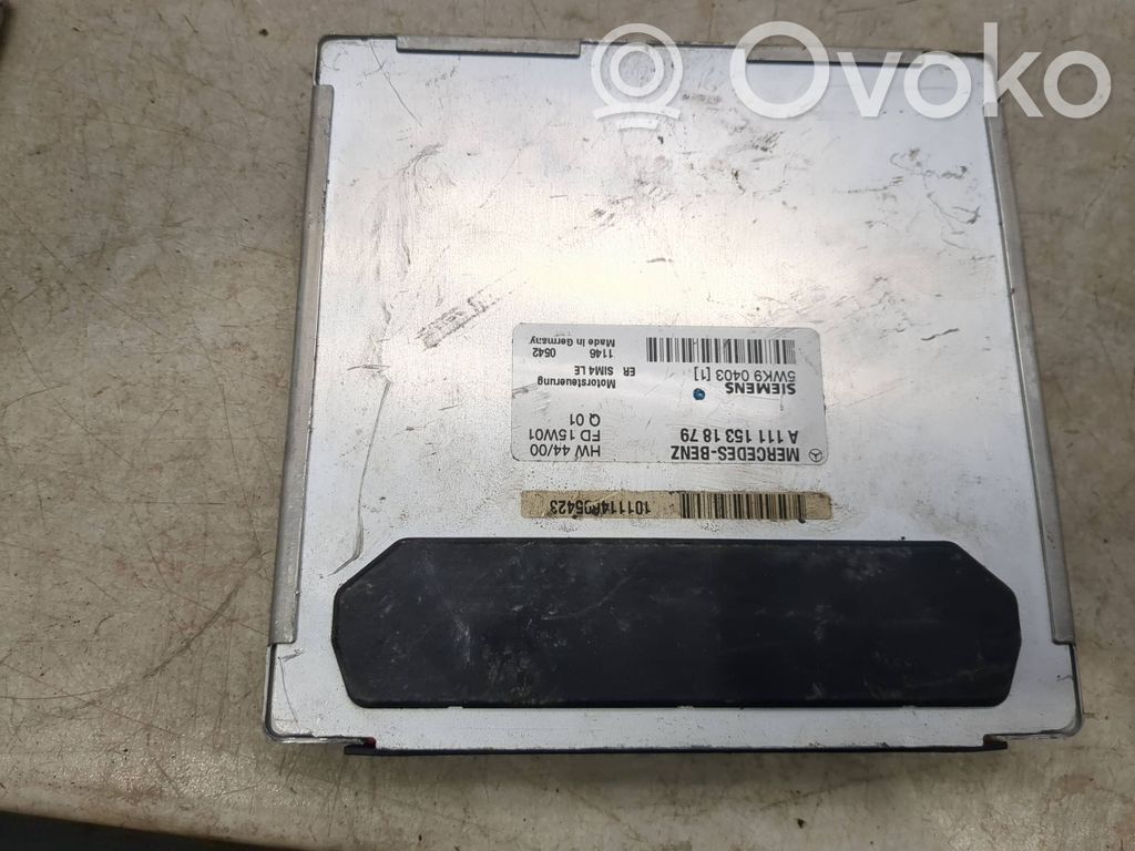 Mercedes-Benz C W203 Engine control unit/module 