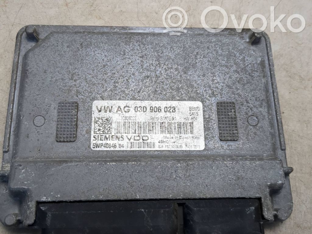 Volkswagen Polo IV 9N3 Engine control unit/module 