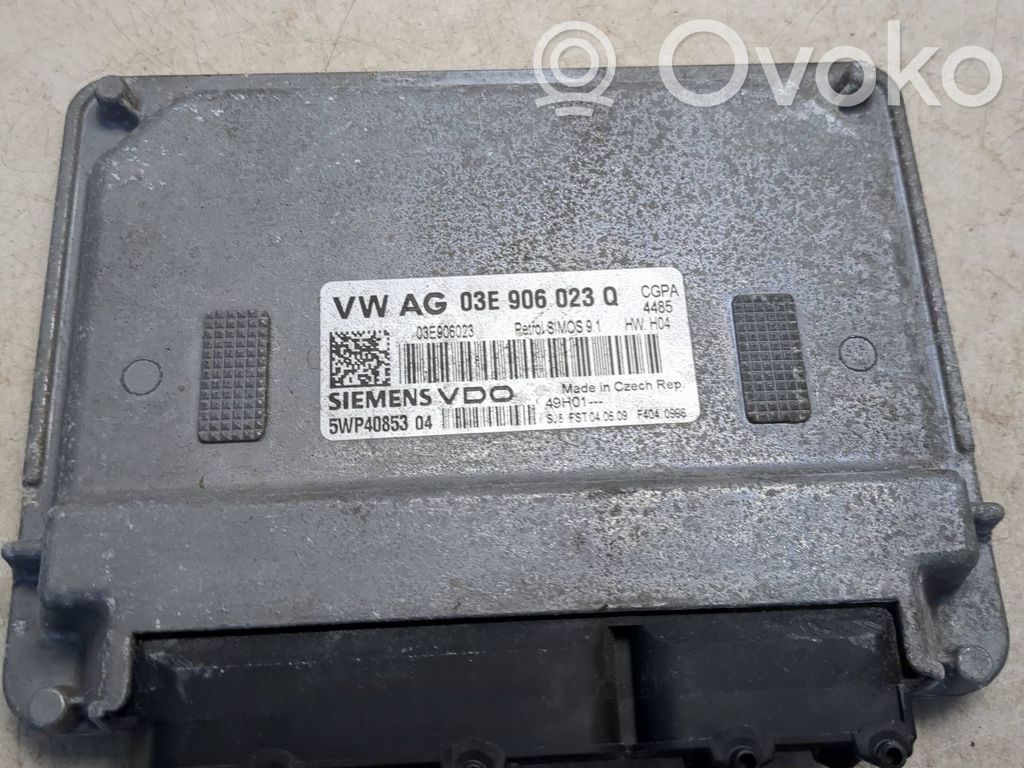 Skoda Fabia Mk2 (5J) Engine control unit/module 