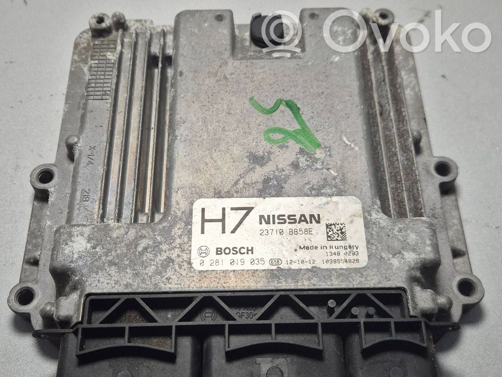 Nissan Qashqai Engine control unit/module 