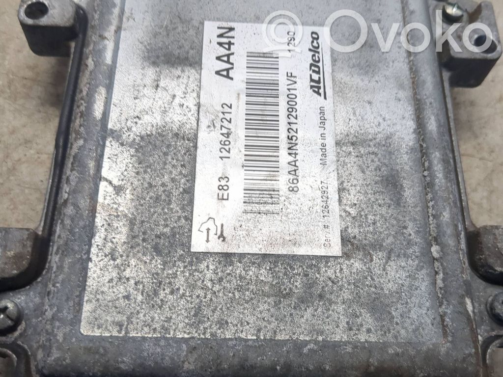 Opel Insignia A Engine control unit/module 