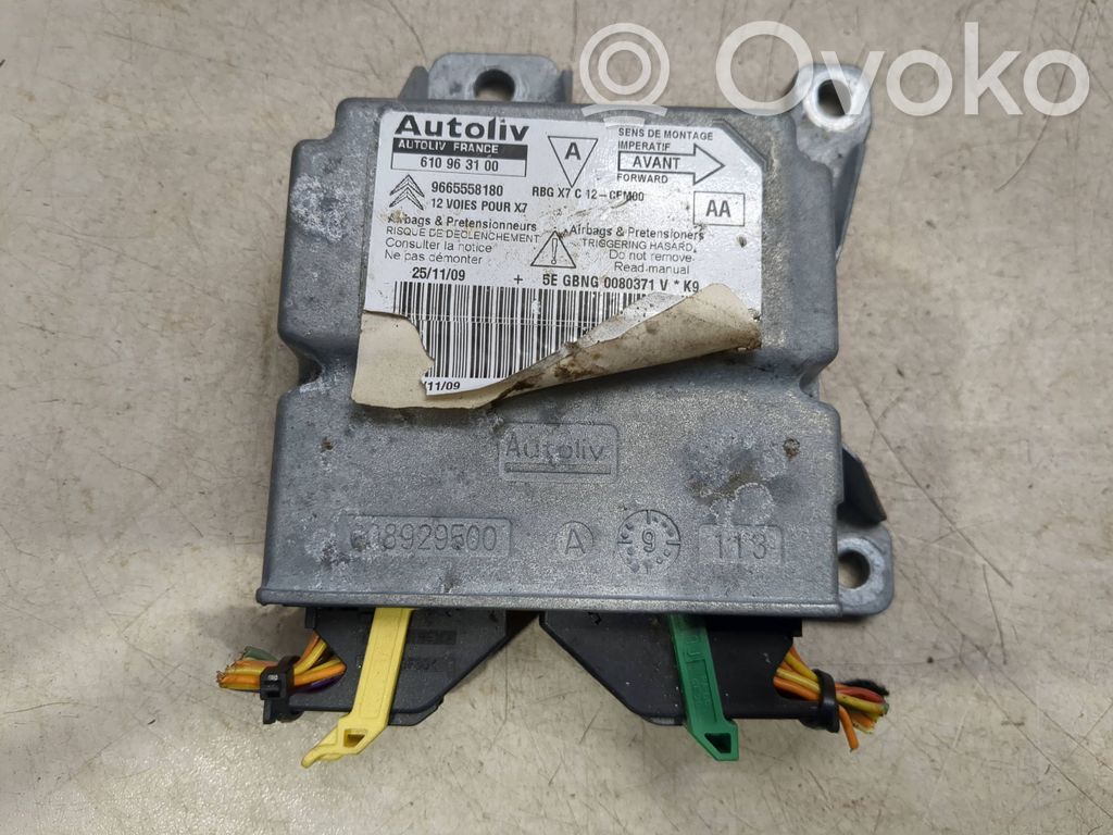 Citroen C5 Airbag control unit/module 