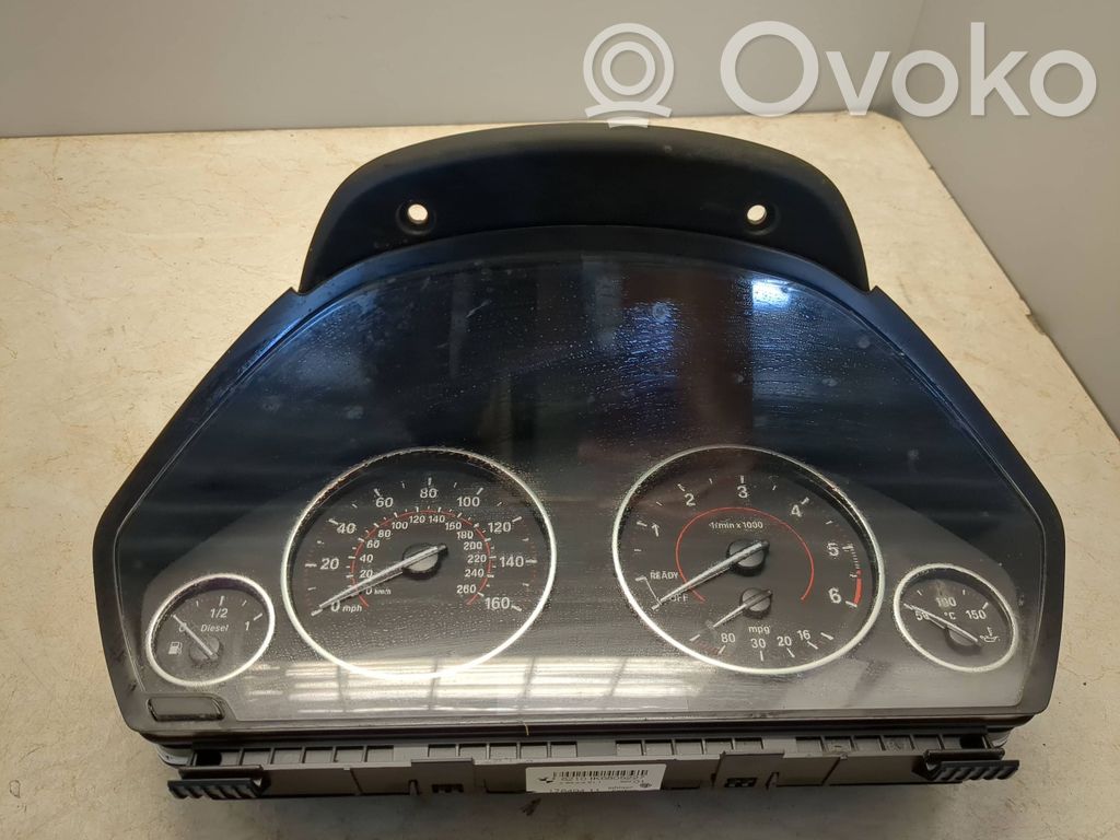 BMW 3 F30 F35 F31 Speedometer (instrument cluster) 