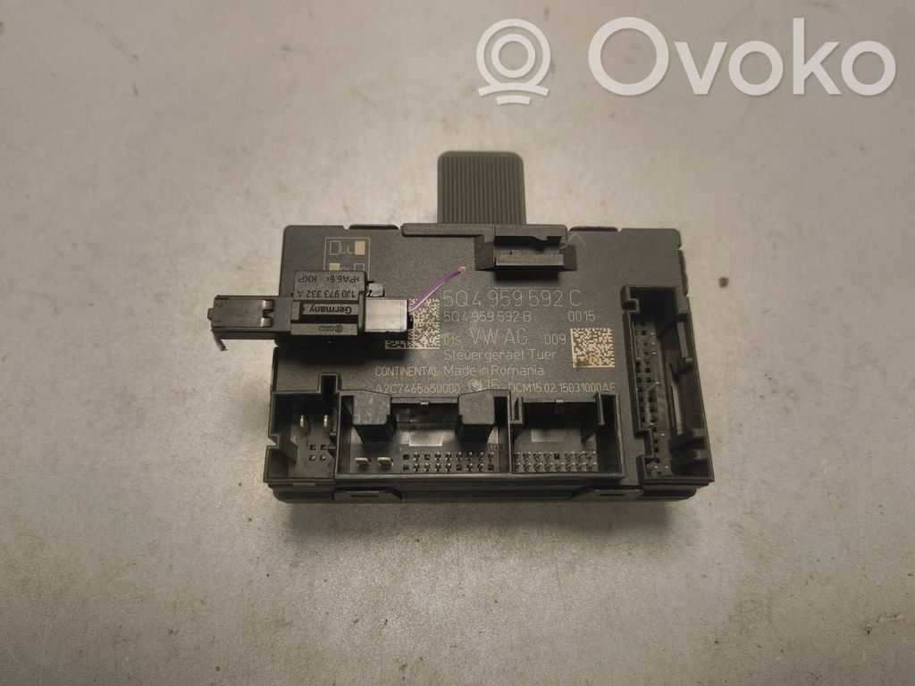 Seat Leon (5F) Door control unit/module 