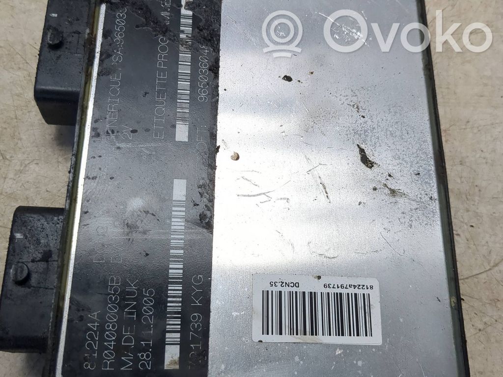 Peugeot Partner Engine control unit/module 