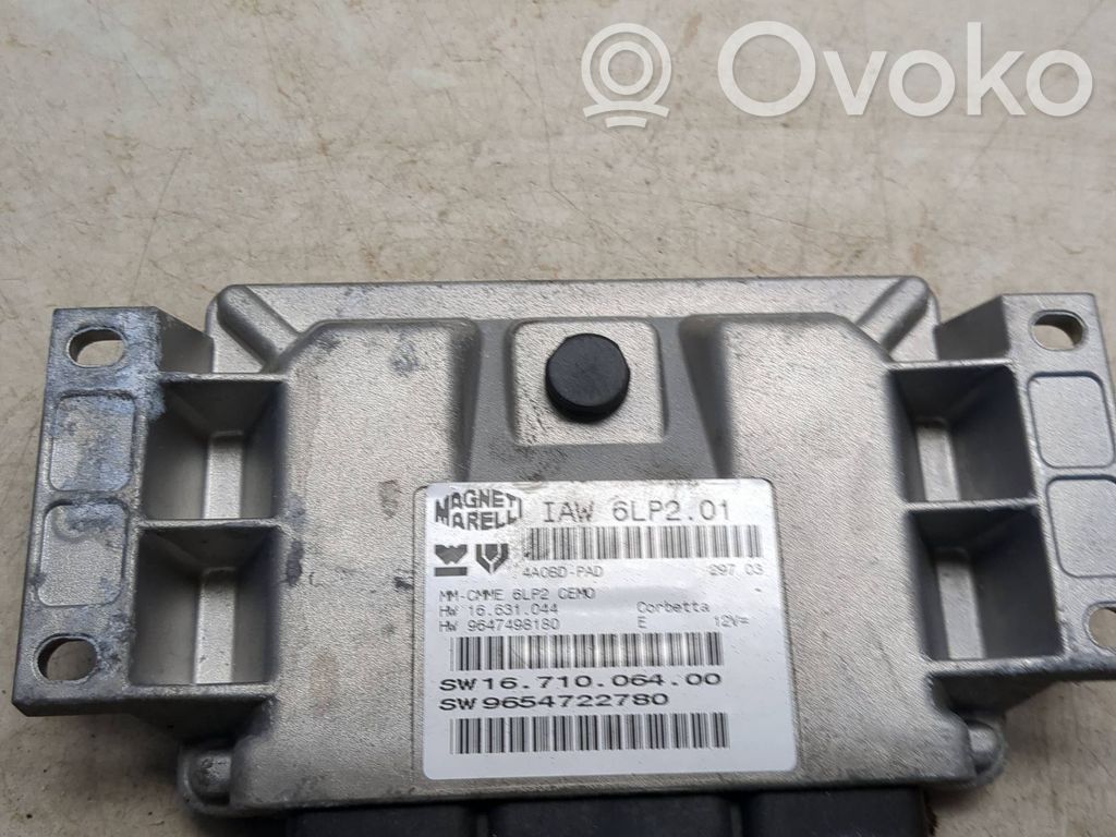 Peugeot 307 Engine control unit/module 