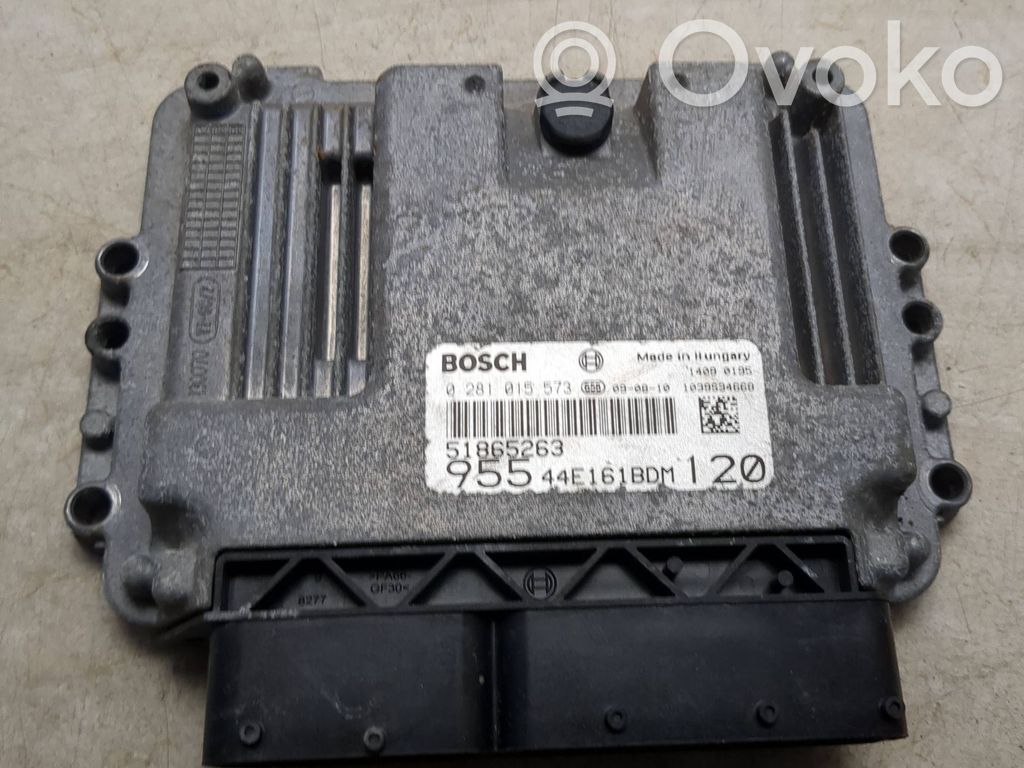 Engine control unit/module   0281015573,51865263,44E161BDM