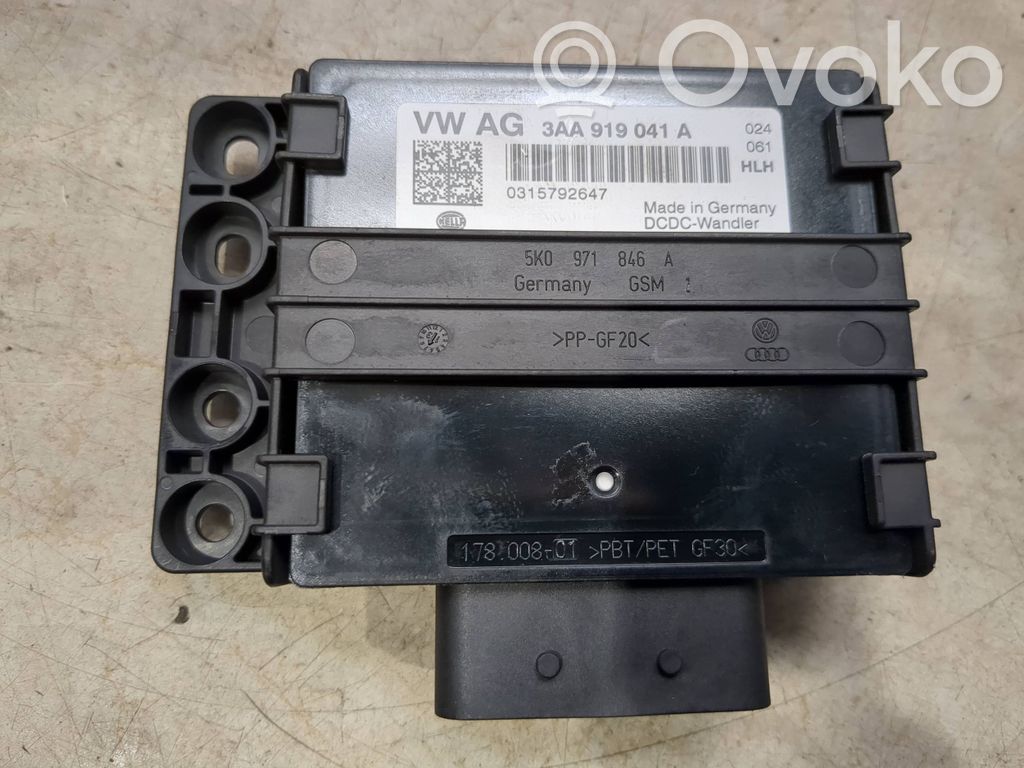 Volkswagen PASSAT B7 Citu veidu vadības bloki / moduļi 
