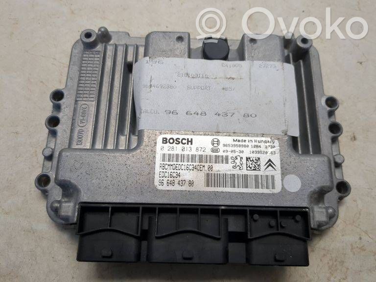 Peugeot 308 Engine control unit/module 