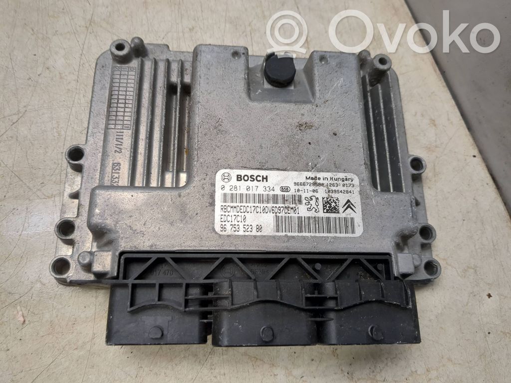 Citroen C4 II Engine control unit/module 