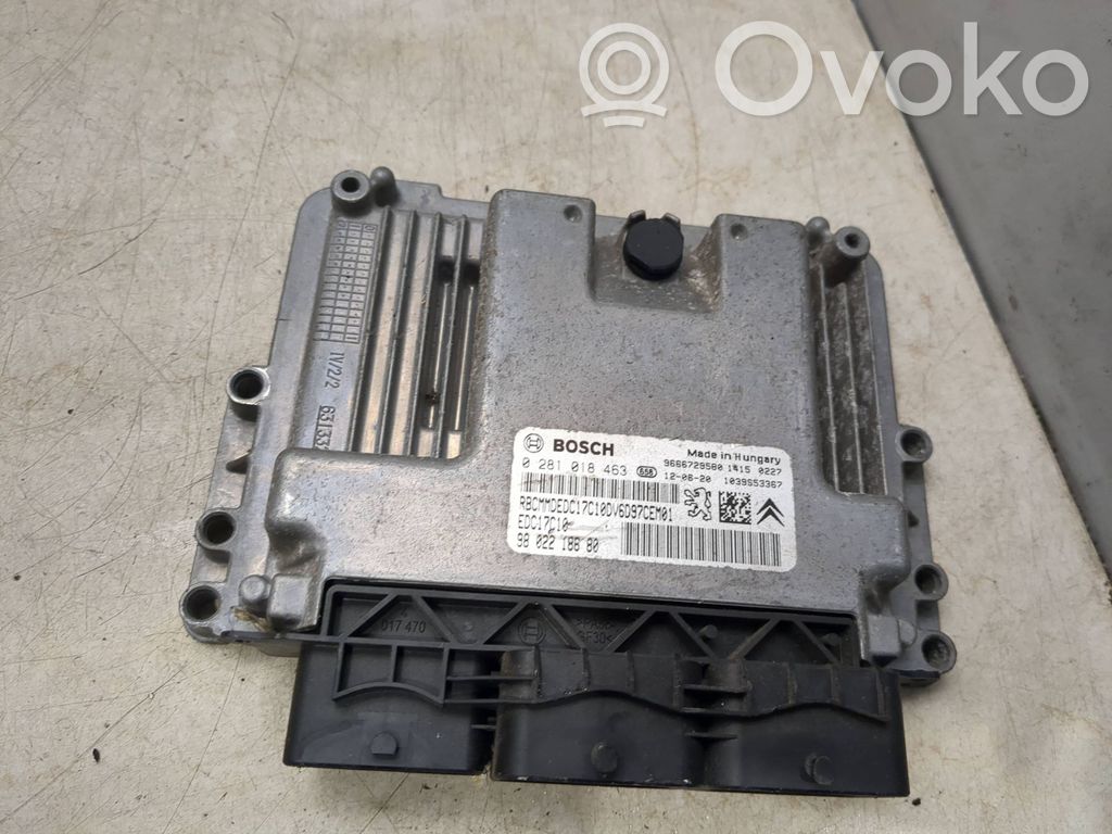 Citroen C4 II Picasso Sterownik / Moduł ECU 