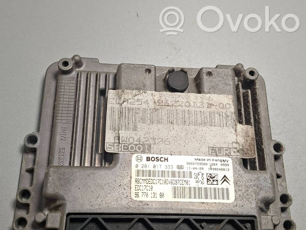 Peugeot Expert Engine control unit/module 