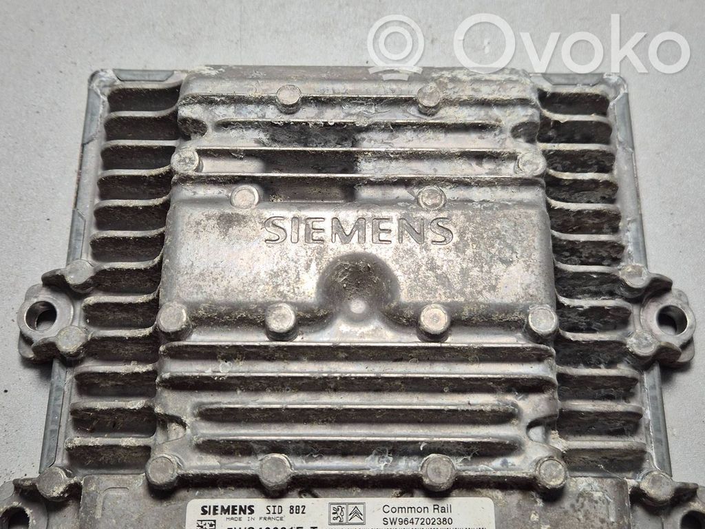 Citroen C3 Pluriel Engine control unit/module 