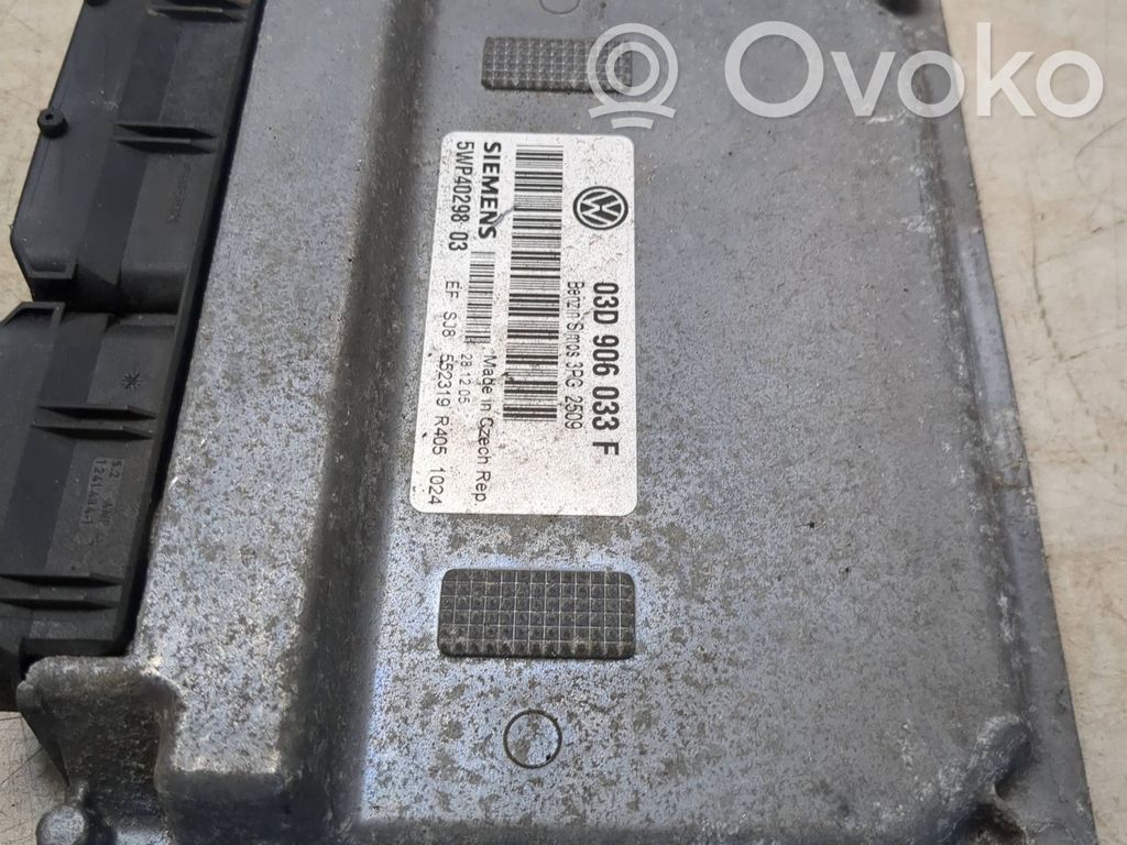 Volkswagen Polo IV 9N3 Engine control unit/module 