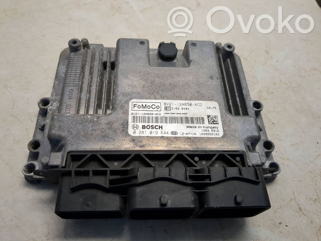 Engine control unit/module   BV2112A650ACD,0281019144
