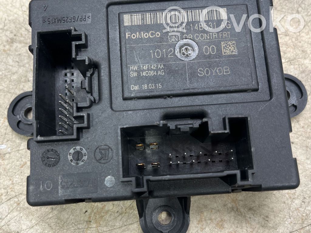 Ford B-MAX Other control units/modules 