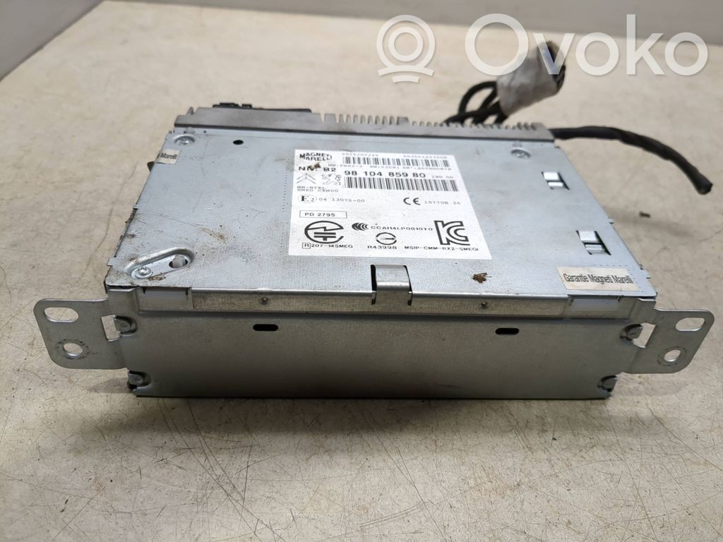 Citroen C4 II Picasso Panel / Radioodtwarzacz CD/DVD/GPS 