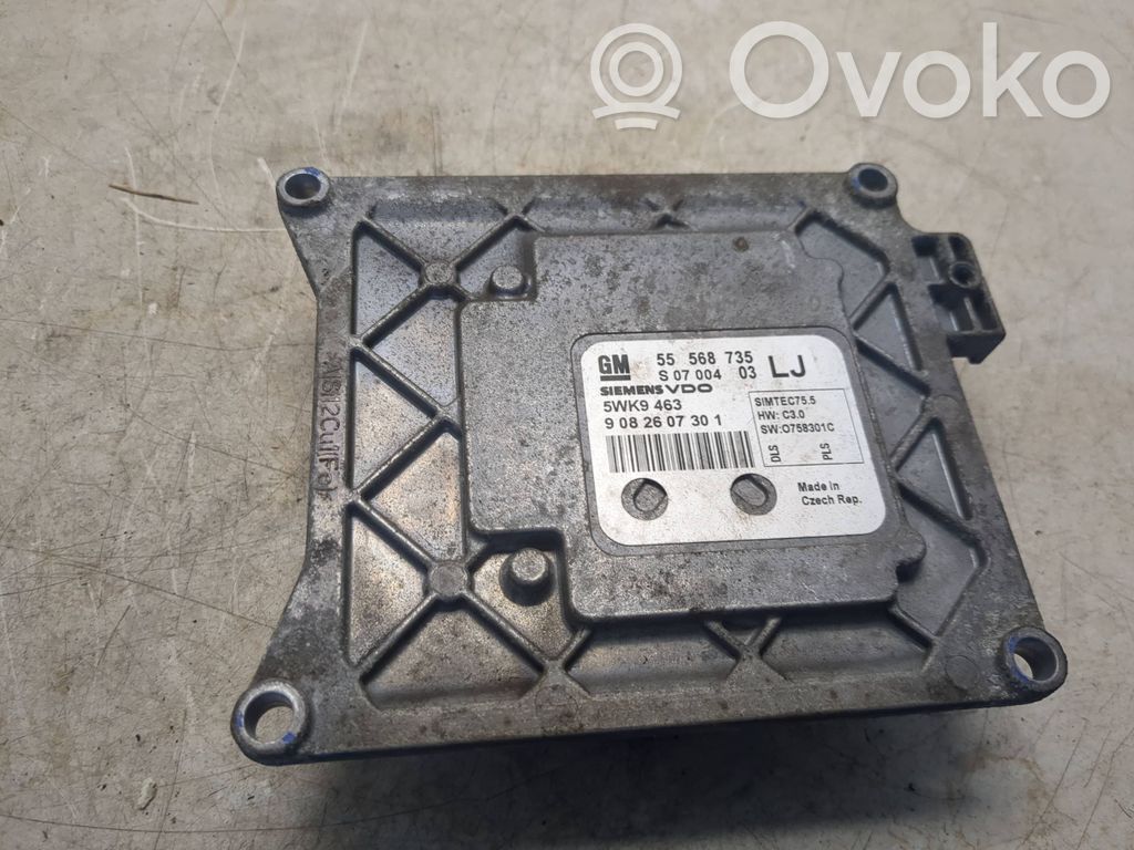 Opel Zafira B Engine control unit/module 