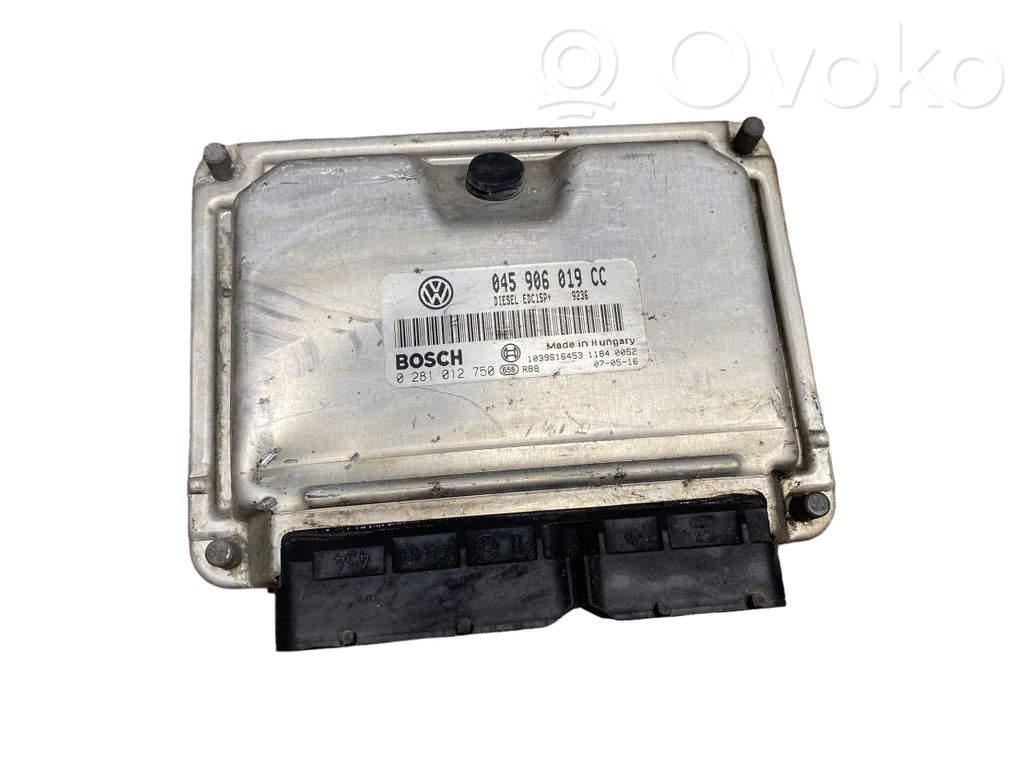 Skoda Roomster (5J) Engine control unit/module 