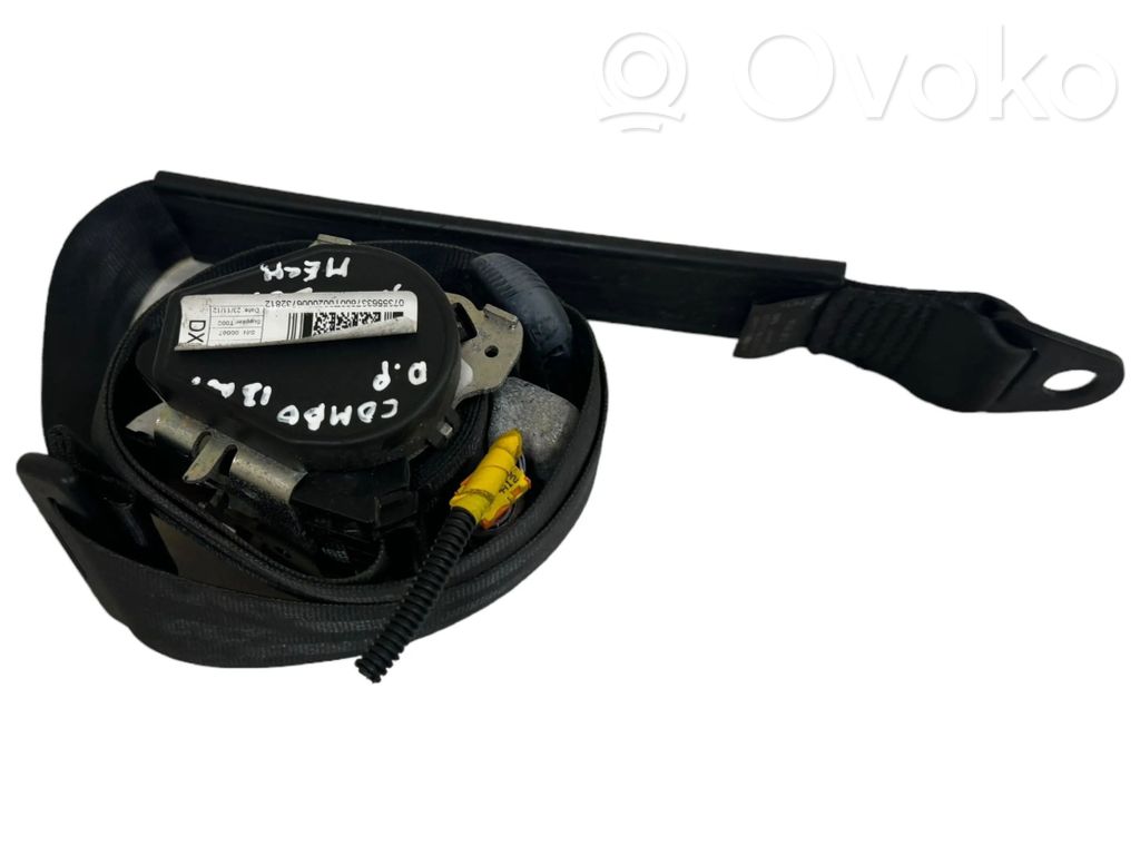 Opel Combo D Cinturón delantero 