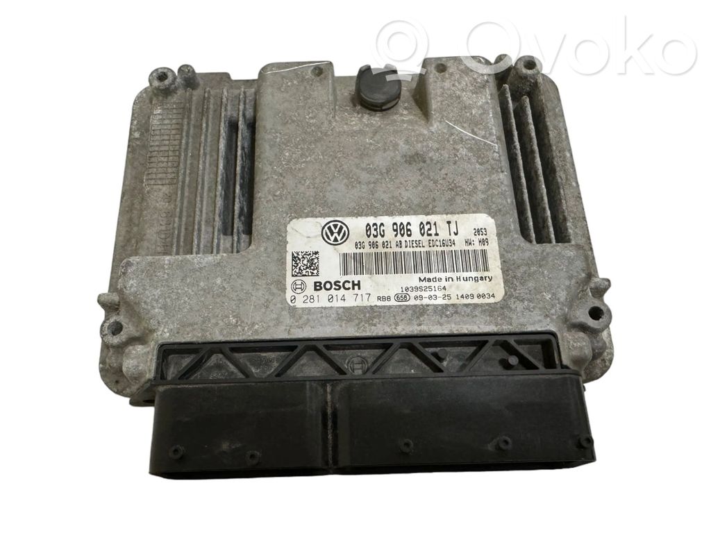 Skoda Octavia Mk2 (1Z) Sterownik / Moduł ECU