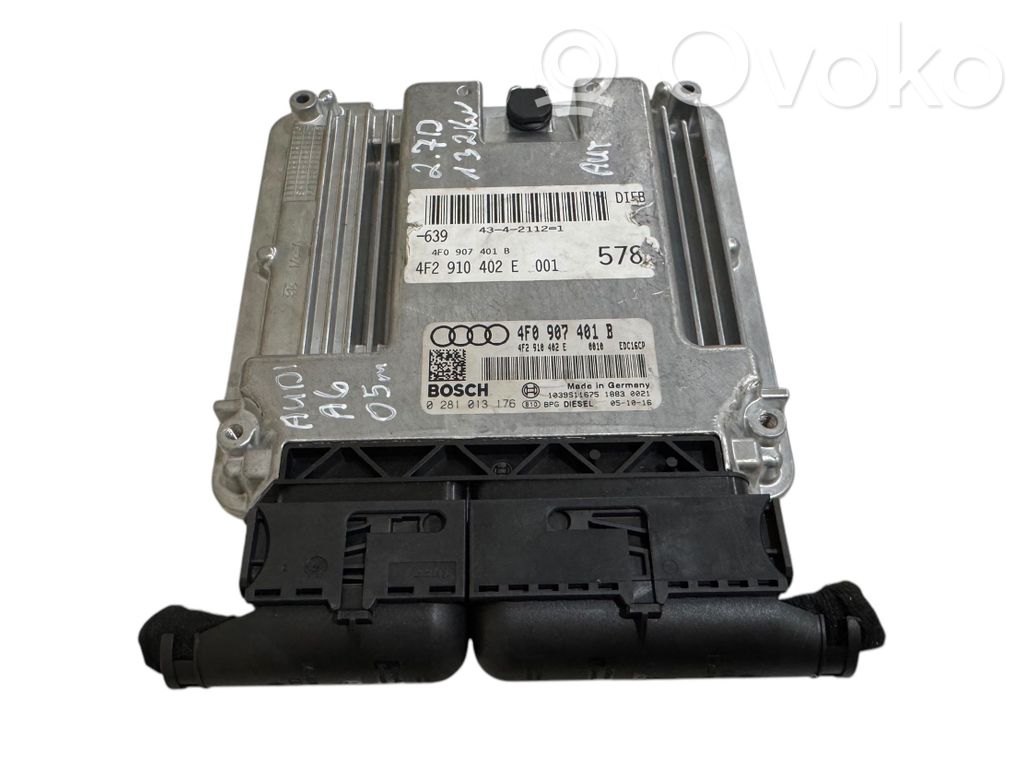 Audi A6 S6 C6 4F Engine control unit/module 