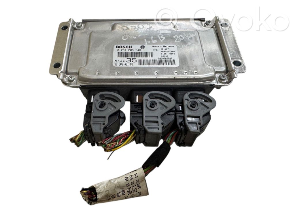 Peugeot 307 Engine control unit/module 