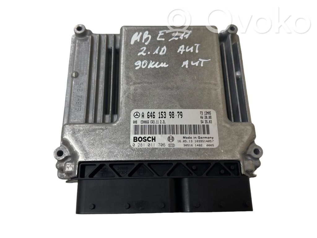 Mercedes-Benz E W211 Engine control unit/module 