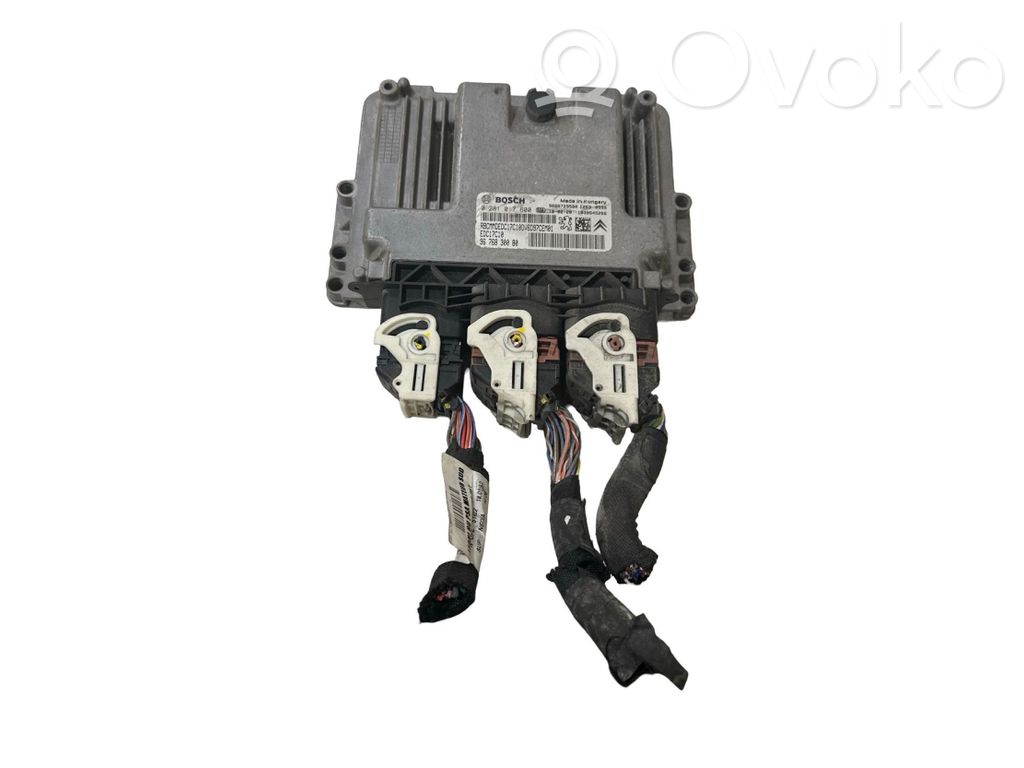Engine control unit/module   9666729580,9676830080,0281017600