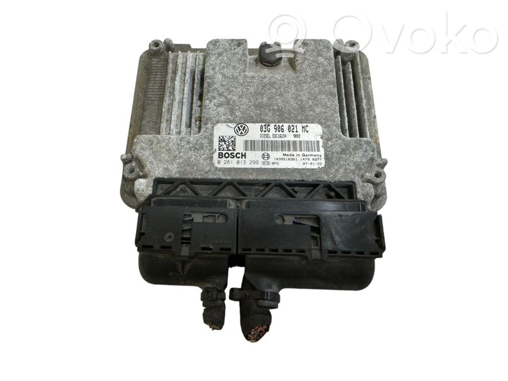 Skoda Octavia Mk2 (1Z) Engine control unit/module 