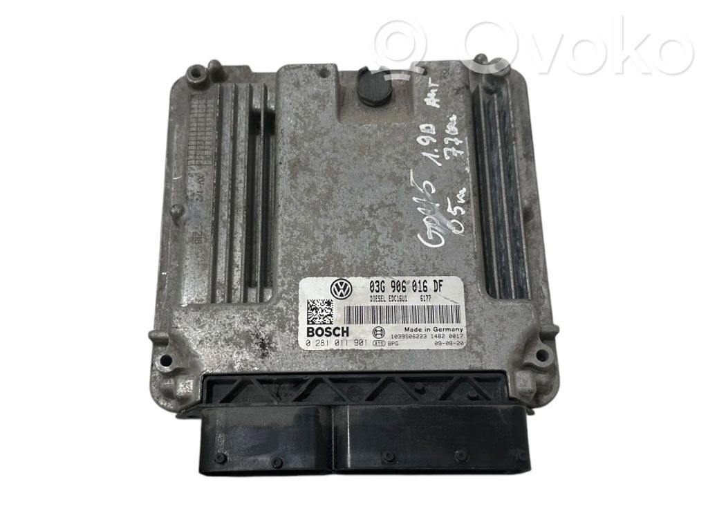 Volkswagen Golf V Engine control unit/module 