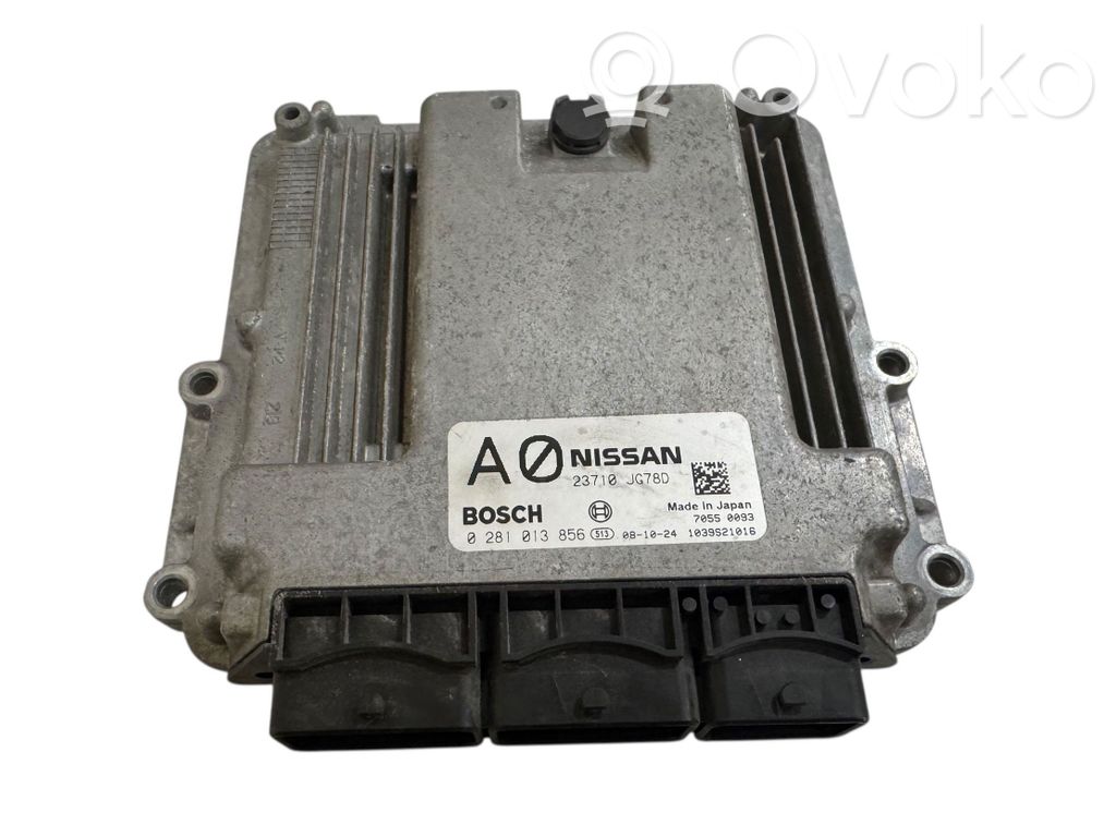 Nissan X-Trail T31 Unidad de control/módulo del motor 