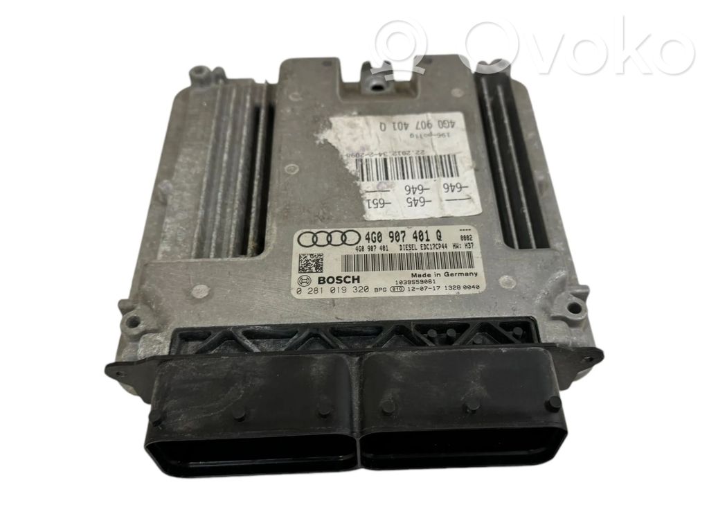 Audi A6 S6 C7 4G Engine control unit/module 