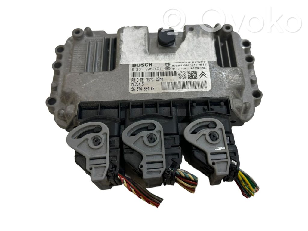 Citroen C4 I Engine control unit/module 