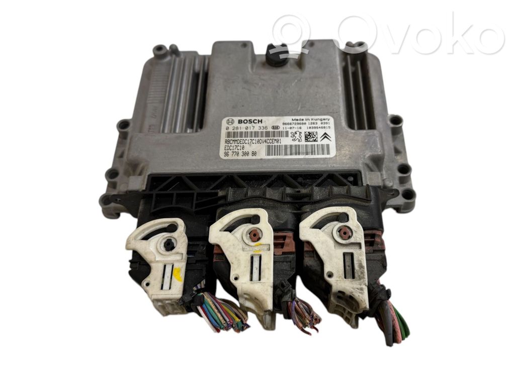 Peugeot 207 Engine control unit/module 