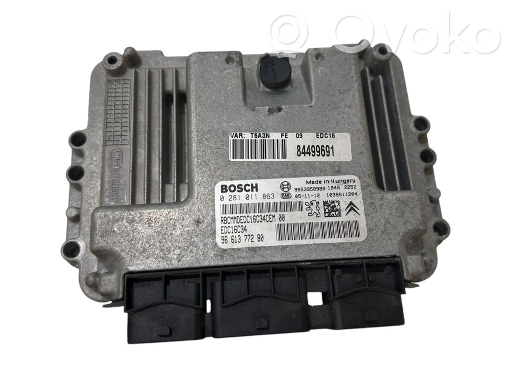 Peugeot 307 Engine control unit/module 