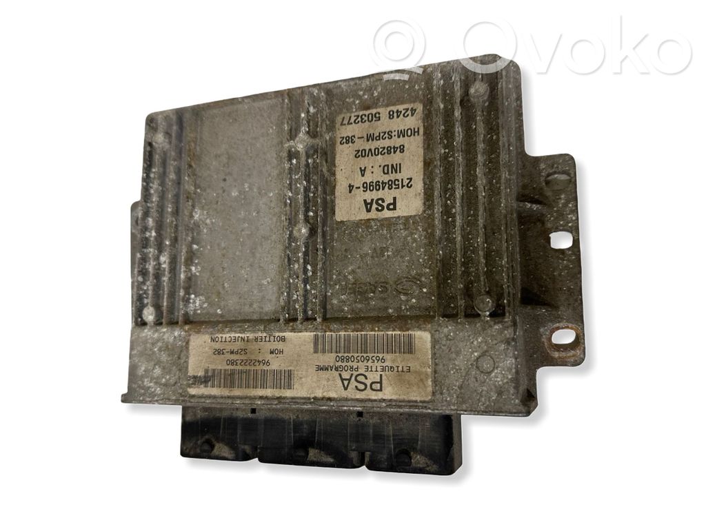 Citroen Berlingo Engine control unit/module 