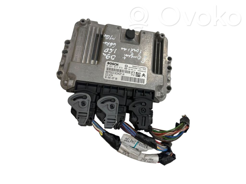 Peugeot 308 Engine control unit/module 