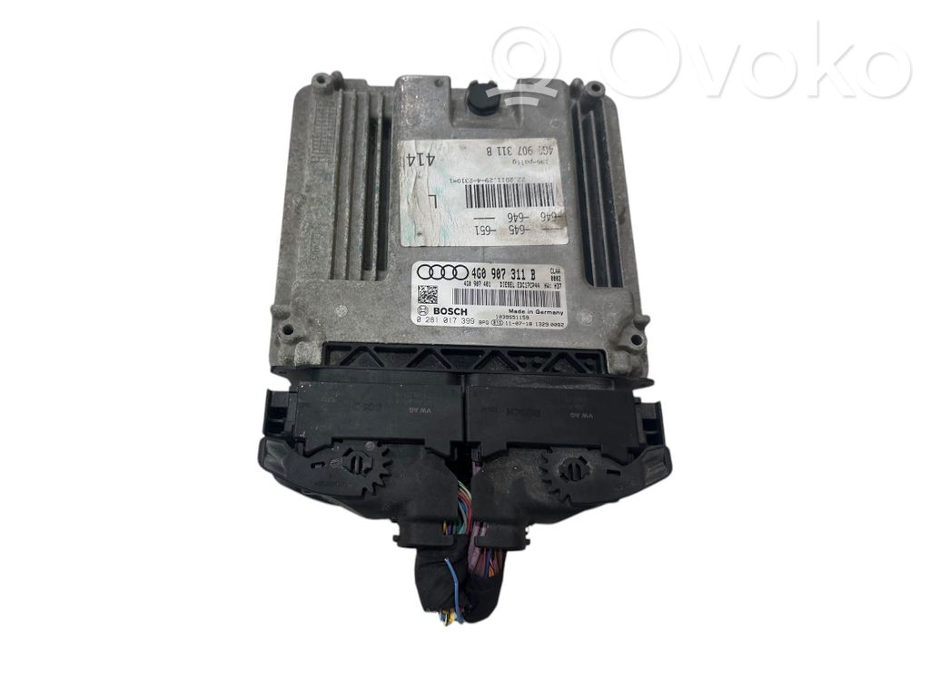 Audi A6 S6 C7 4G Engine control unit/module 