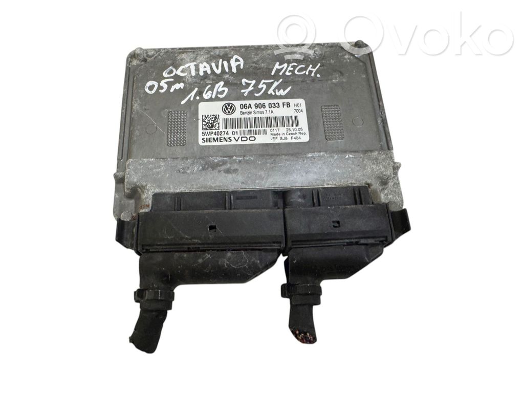 Skoda Octavia Mk1 (1U) Engine control unit/module 