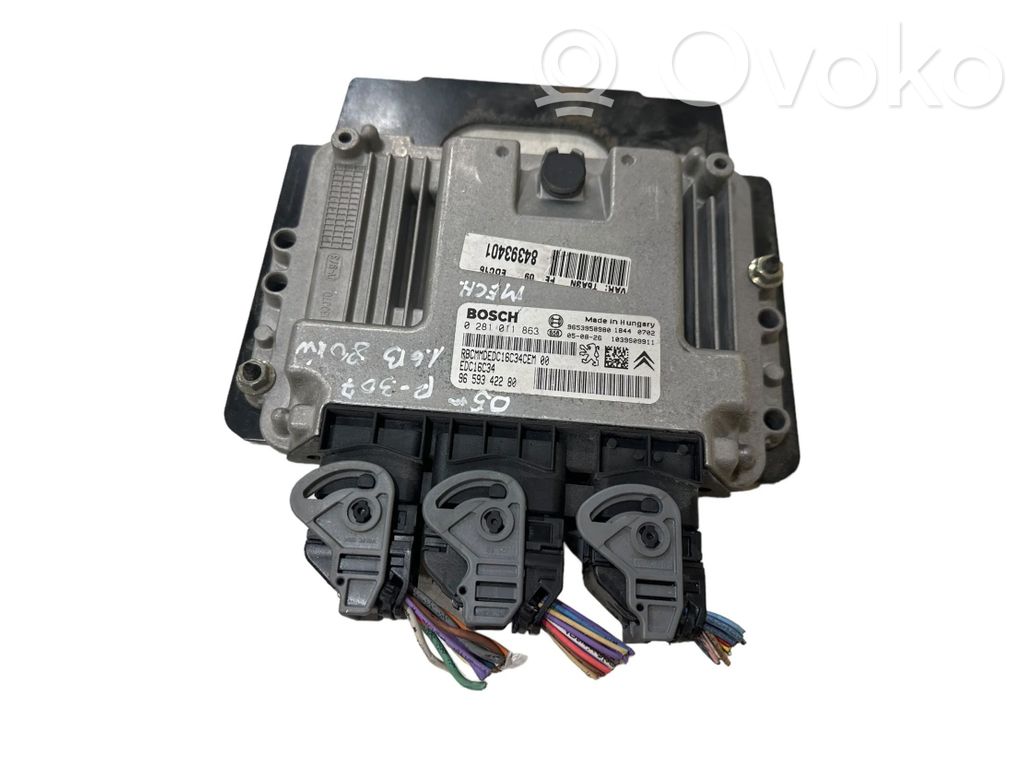 Peugeot 307 Engine control unit/module 
