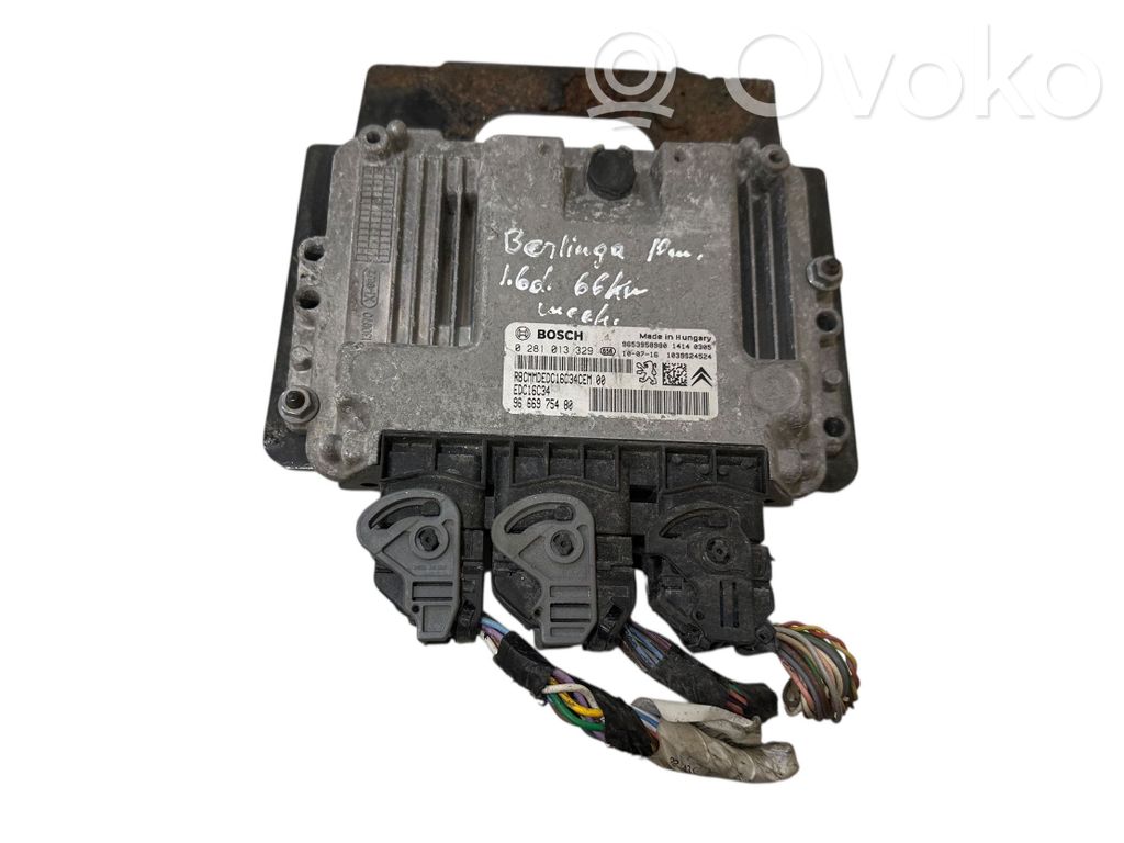 Citroen Berlingo Engine control unit/module 